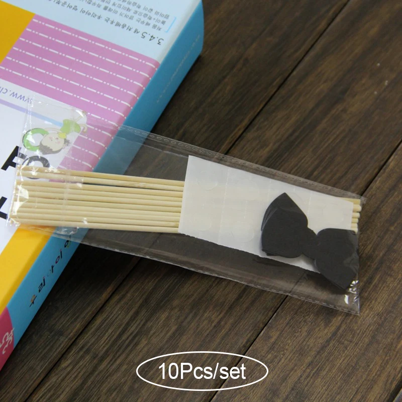 Bow 10Pcs set 10-60 шт DIY фото стенд реквизит забавная маска очки Усы губы на палочке День Рождения невесты свадебные украшения вечерние аксессуары - Цвет: Bow 10Pcs set