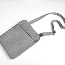 Винтаж однотонная оксфордская сумка на ремне унисекс квадратный тонкий 9,7 дюймов Ipad нагрудная сумка в стиле casual на открытом воздухе через плечо однотонная школьная сумка