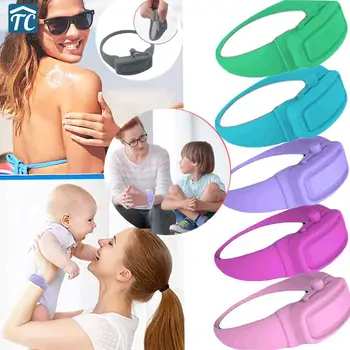 

3PCS Hydroalcoholic Gel Dispenser Bracelet Wristband Hand Dispenser Disinfecta Wristbands Hand Sanitizer Dispensing Pump