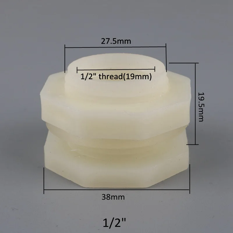 1 комплект соединители для аквариума ABS 1/2 &quot3/4" соединитель 8 10 12 16 мм фитинги