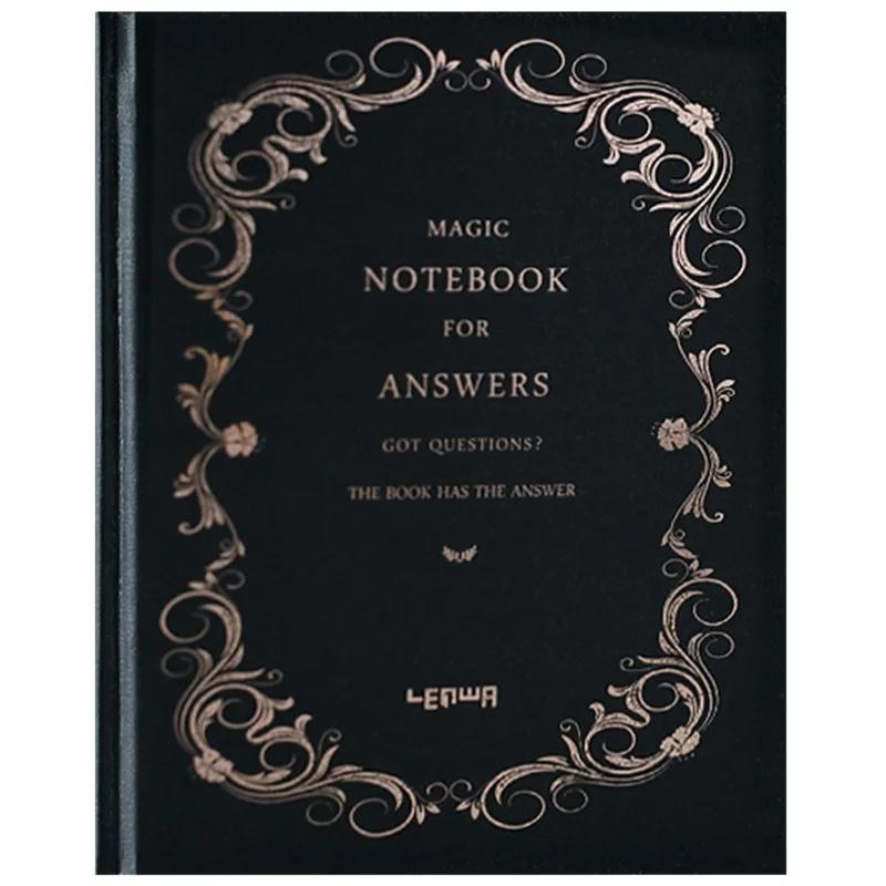 288 листов, А6, магический блокнот, органайзер, планировщик, журнал,, блокнот, ответы, Книга в твердом переплете, креативный Библейский подарок для ответа