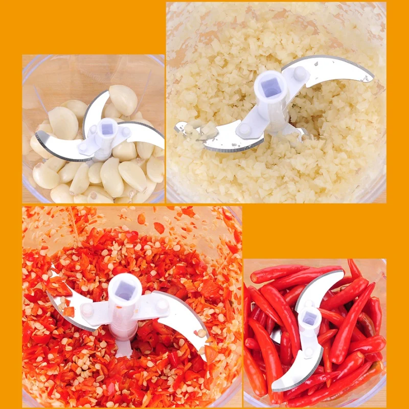  Durable Kitchen Manual Food Chopper Set Household Vegetable Choppers Shredder Multifunction Food Pr - 4000095369937