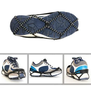 

Sports safety hiking shoe cover thick urban anti-skating claws hiking jogging shoes cover slipping useful snow claws