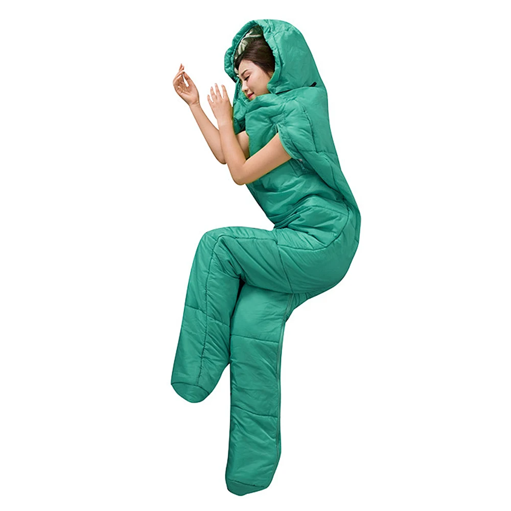 

Hot New Outdoor Camping Sleeping Bag Humanoid Single Sleeping Bag Backpacking Travel Hiking Sleeping Bag with Zippered Holes for