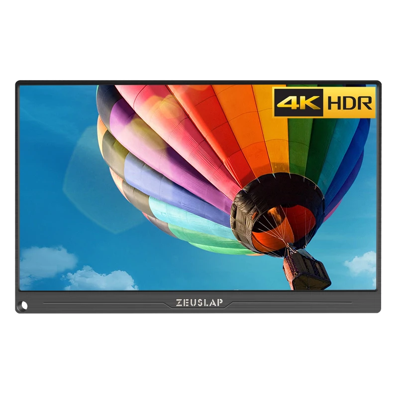 15 6 дюймовый портативный монитор Full 4K HD 1080 ips USB C Встроенный двойной динамик