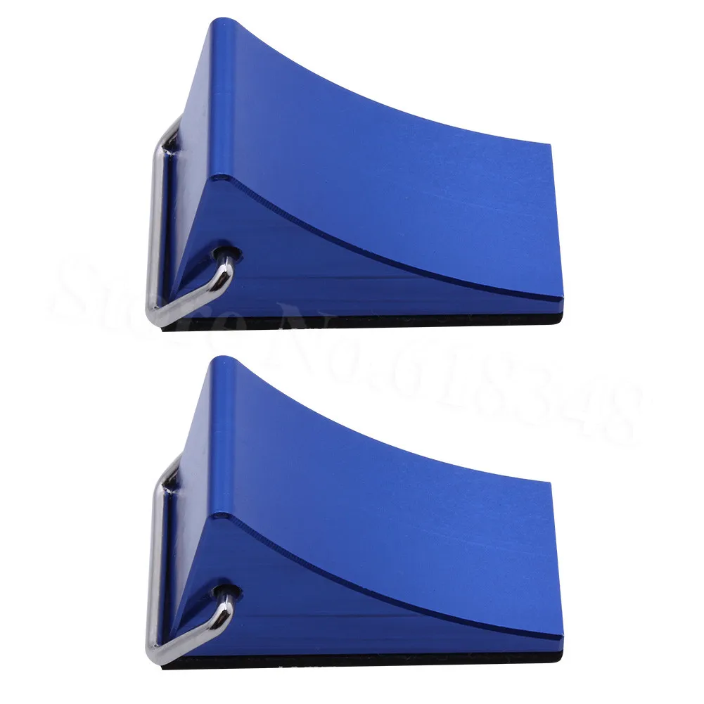 2 шт. Алюминий Сплав RC Противооткатная колодка Нескользящие грузовик с прицепом