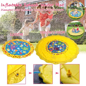 

Water Mat Children's Play Mat Baby Water Mat Water Play Mat Boy Girl Play Mat Games Beach Inflatable Spray Water Cushion Toys