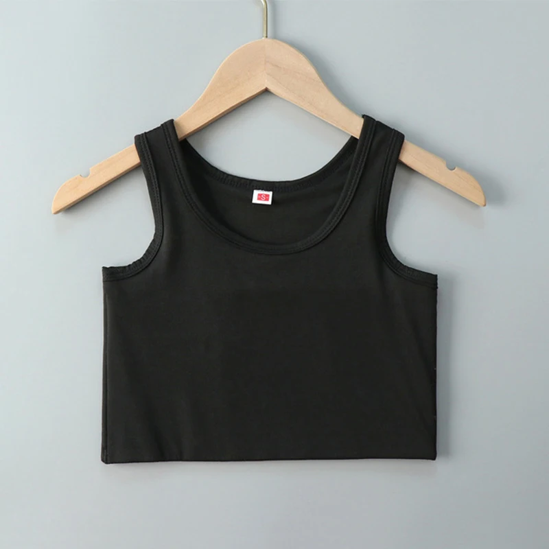 Size S-5XL Upgraded Super High Elastic Seamless Les Lesbian Binders Crop Vest Tank Tops Short Breast Chest Binder Bandage