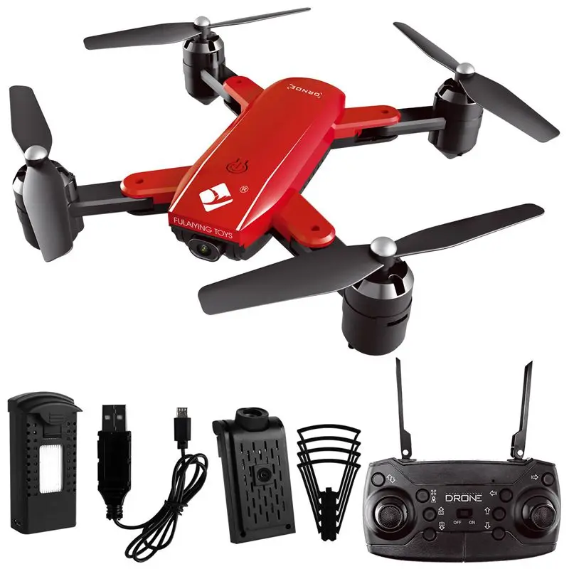 FULAIYING игрушки Мини Дрон с Hd камерой Режим высокой фиксации Rc Квадрокоптер Rtf Wifi Fpv складной Радиоуправляемый Дрон, Zd-5
