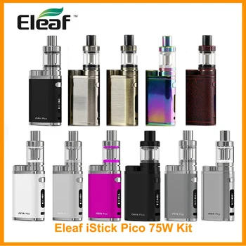 

Russian Warehouse Original iSmoka Eleaf iStick Pico 75W Kit With 2ml Melo 3 Mini Atomizer With EC head Vape E-Cigarette