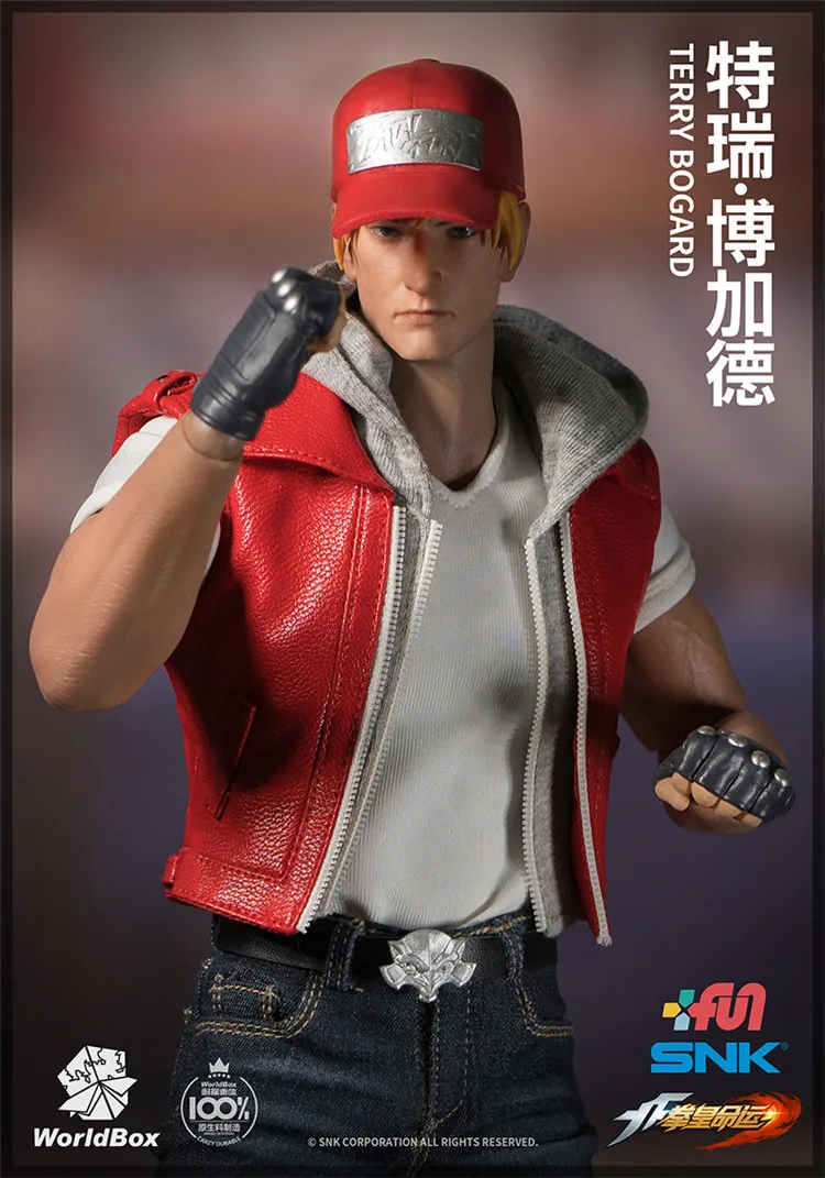 World Box The King of fightors KOF 1/6 KF007 Кио Кусанаги KF008 богард 12 дюймов Коллекционная фигурка