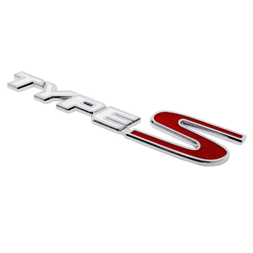 Для логотипа Type S типа для Jaguar X XKR XFR XJ SVR F XF XE автомобильный Стайлинг металлический