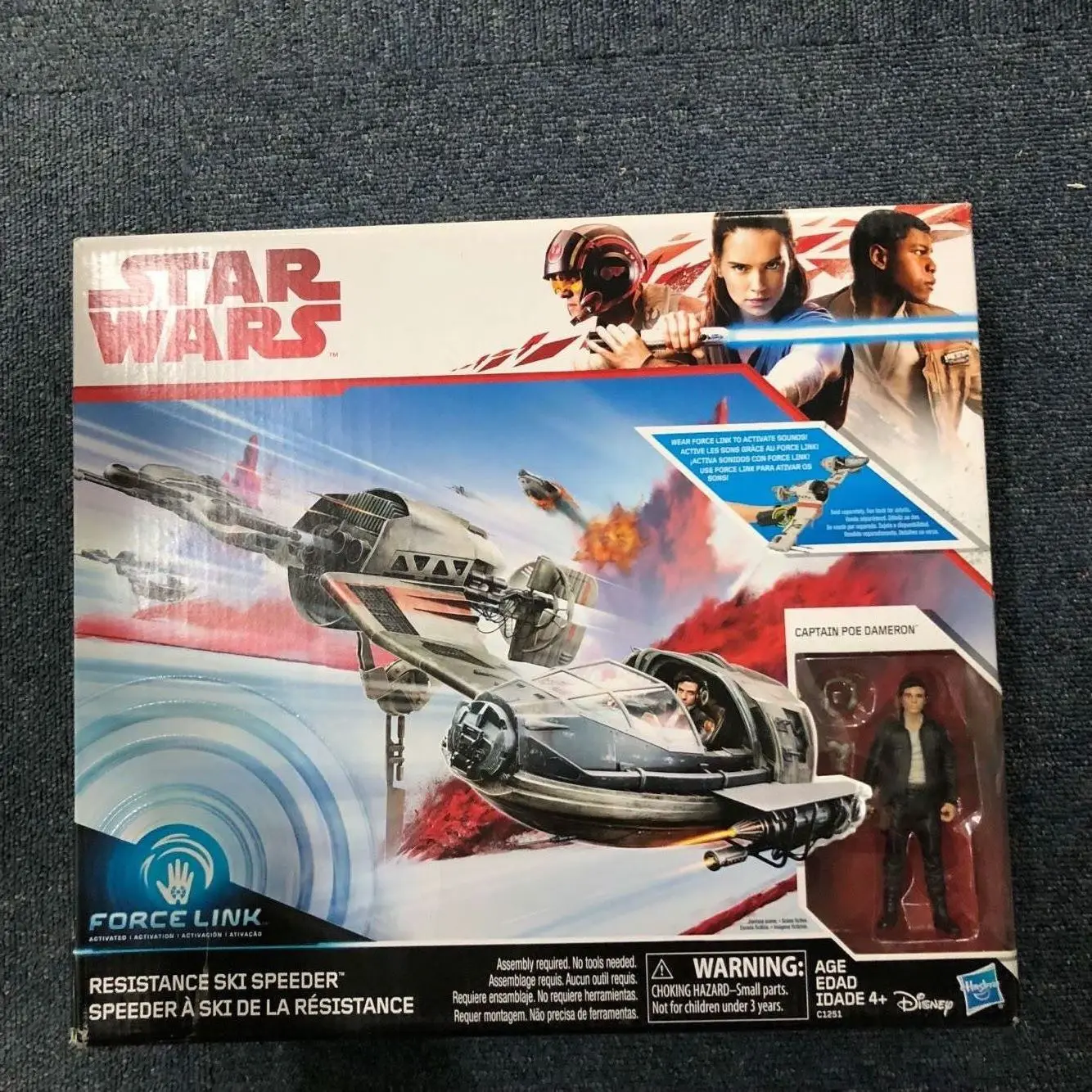

Children Starwars Star Wars E8 Force Start Series C Class Fighter Airplane Collection Decoration Model