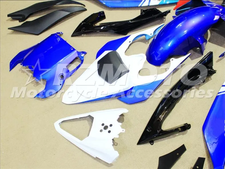 Стиль набор впрыскивателей Мотоцикл Обтекатели Fit для YAMAHA YZF-R6-600 2008- 08-16 обтекателя Кузов Набор Пользовательских крутых