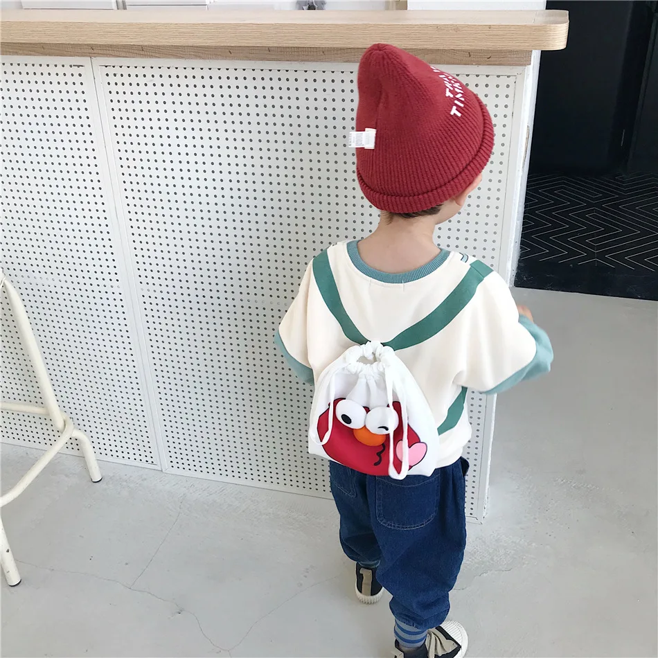Tonytaobaby/осенне-зимний стильный милый рюкзак для маленьких мальчиков и девочек, 4 цвета, Детская толстовка с рисунком
