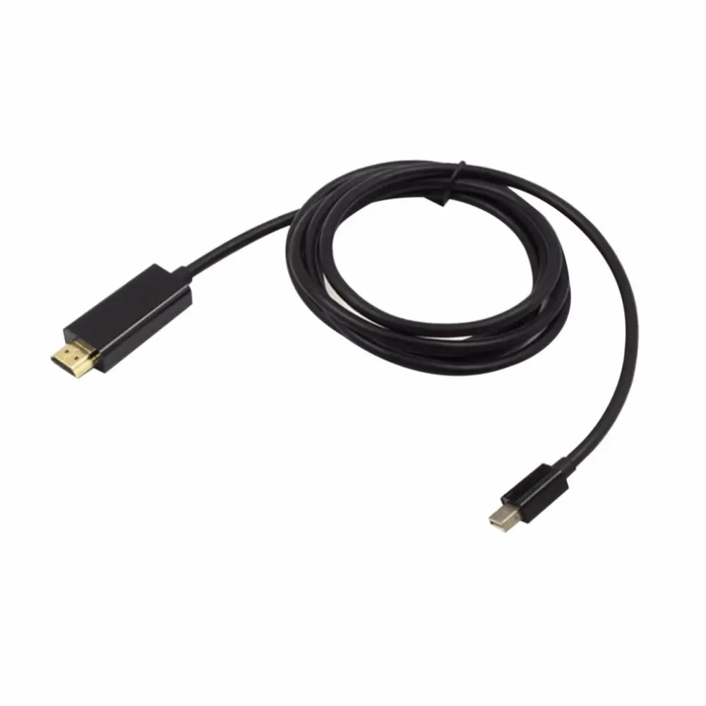1,8 м Мини DP к HDMI кабель мужчин и женщин Thunderbolt DisplayPort к HDMI конвертер для Macbook Pro Air кабель проектора
