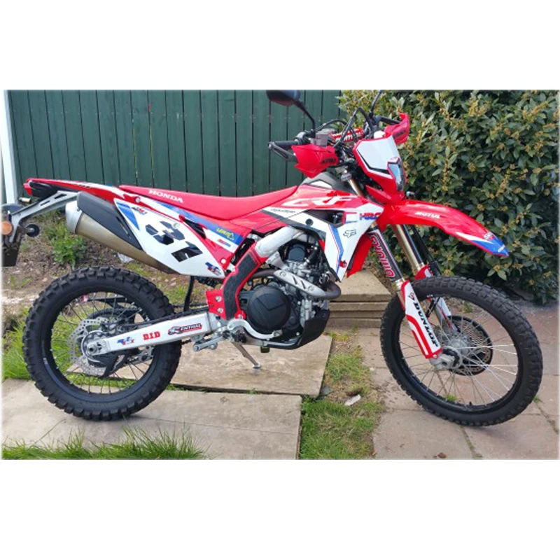 Наклейка для мотоцикла настраиваемый номер полный графический фон Honda CRF250R CRF 250 450