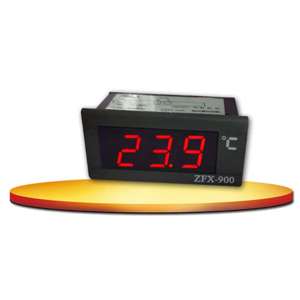 ZFX-900 светодиодный дисплей цифровой термометр СВЕТОДИОДНЫЙ монитор температуры холодильник морозильник резервуары для воды датчик 220 В AC