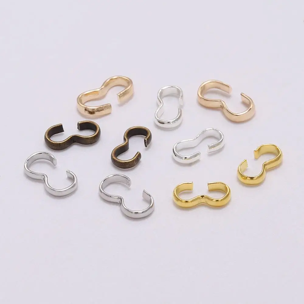 8*4 13*6 5 мм 100 unids/lote 6 цветов colgante воротник hebilla cierre соединители brazalete pulsera для camafeo