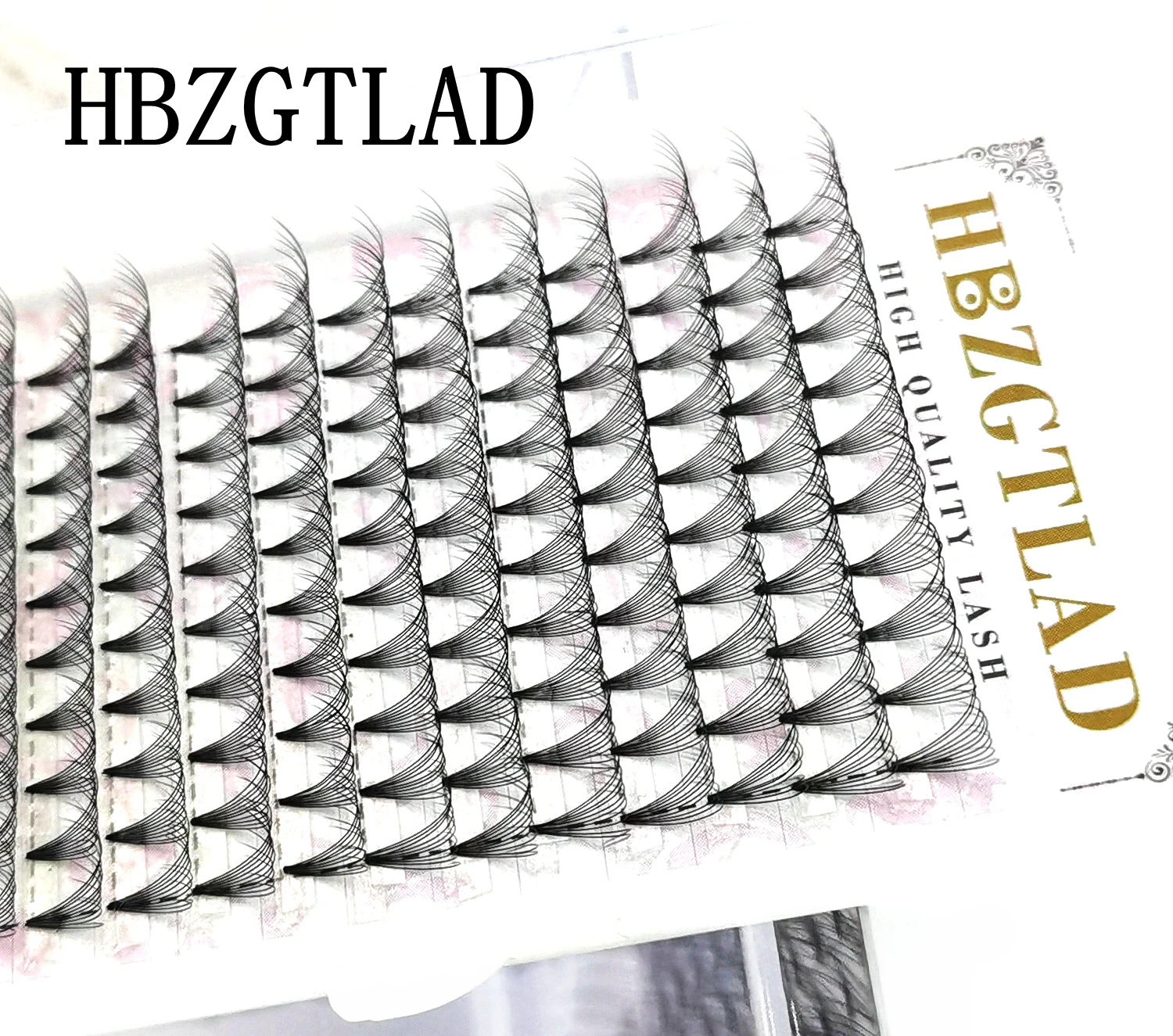 HBZGTLAD 16  Premade   6D/10D  þƾ  ª ٱ Ӵ Ȯ Pre made Lash Extension Faux Mink