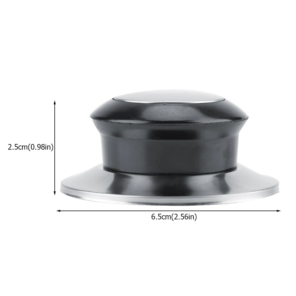 5 шт. материал термостойкие крышки для кастрюли ручка подъема черная и серебряная домашняя кухонная посуда запасные части