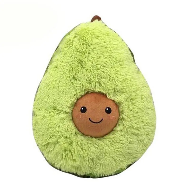 

Comfort Food Avocado Plush fruit plush plant toy cartoon plush doll boy girl anti-stress pad pillow gift Stuffed Doll