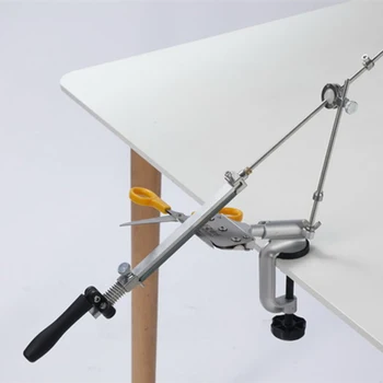 

360 Degree Fixed-angle Knife Sharpener Kit Alloy Knife Sharpener System Flip Constant angle Grinding Tools Grinder Machine New