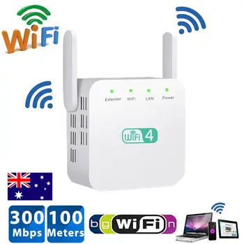 

300Mbps Wireless WiFi Repeater/Extender/AP/2.4G WI-FI Signal Amplifier/Booster