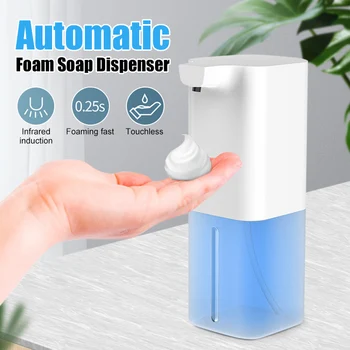 

Automatic Foam Soap Dispenser Touchless Foaming Infrared Motion Sensor Hands-Free Automatic Soap Pumps HUG-Deals