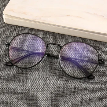 

Black Glasses Mobile Phone Glasses Radiation Blue Light Men's Flat Mirror Computer Glasses Anti Blue Ray Clear Lens Glasses
