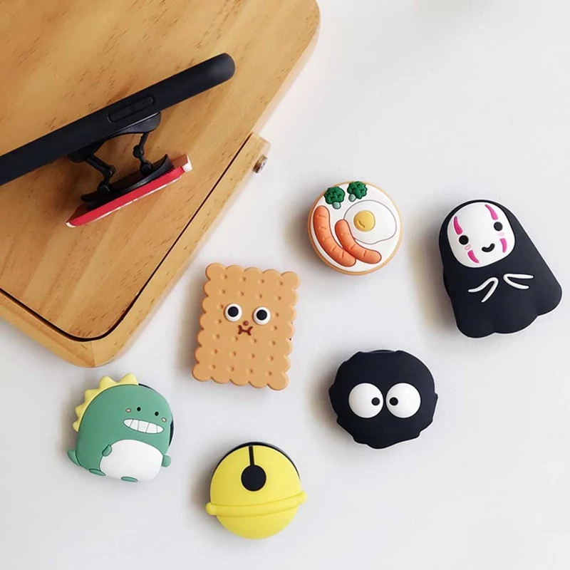  Cartoon Klapp Halterung Ring Schnalle Universal Stand Stretch Halterung für iphone 11 Samsung Huawe