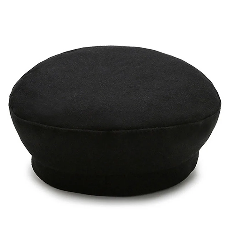 Sun Casual Military Caps Woman Cotton Beret Flat Hats Captain Cap Trucker Vintage Black Sport Dad Bone Male Women’s leather hat