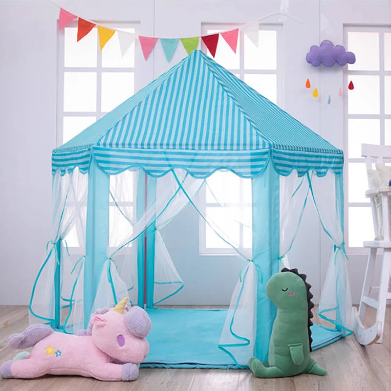 Baby Toy Tent Portable Folding Prince Princess Tent Children 