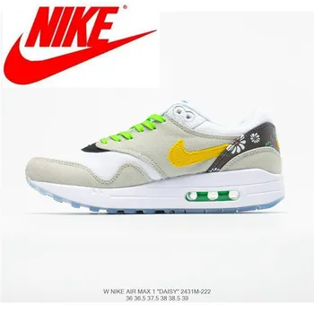 

original Nike Air Max 1 Daisy Pack Breathable Women's Running Shoes Size 36-39