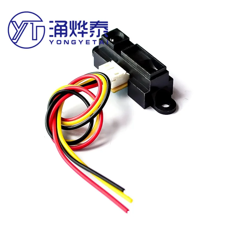 

YYT 2Y0A21 GP2Y0A21YK0F infrared distance sensor GP2D12 distance detection 10-80cm with line