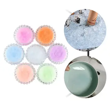

10pcs Indoor Smoke Odor Removal Ashtray Purification Air Cleaning Agent Tablets Cleaner Smoke Tasteless Crystal Mud Crystal Sand