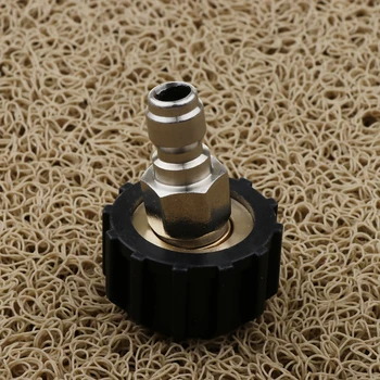 

Pressure Washer Quick Connect Adapter Connector M22/14 To 3/8 Male Coupling , Quick Release Quick Coupling Plug