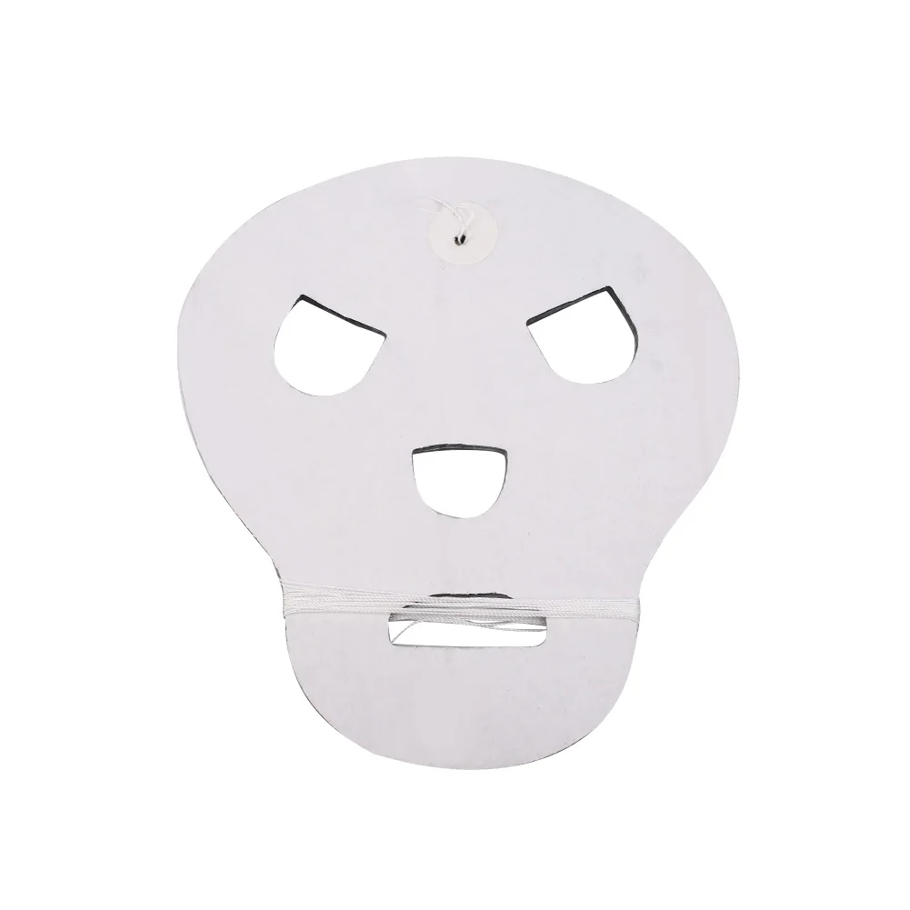 Хэллоуин Тыква паук висящий призрак Бумажная гирлянда реквизит Дом с привидениями Декор - Цвет: Черный