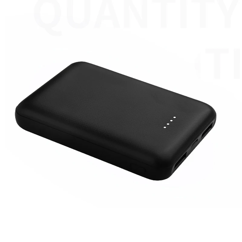 Портативный внешний мини аккумулятор 10000 мАч 8000 6000 4800 два USB зарядного устройства