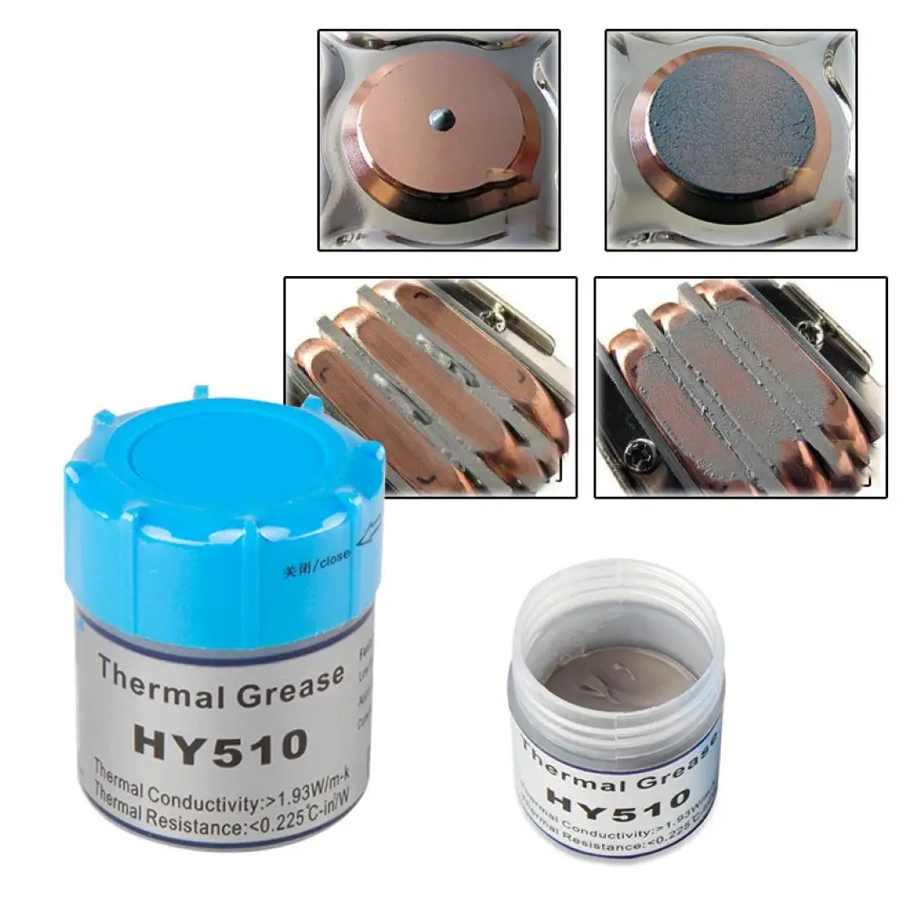 HY510 Thermals Graese силиконовые составные термосы паста проводящий радиатор для cpu GPU