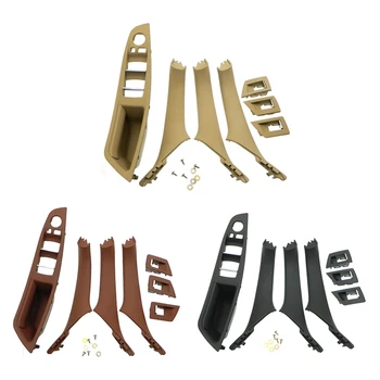 

NEW-RHD Car Interior Door Handle Inner Door Panel Pull Trim Cover for -Bmw 5 Serie F10 F11 520 525