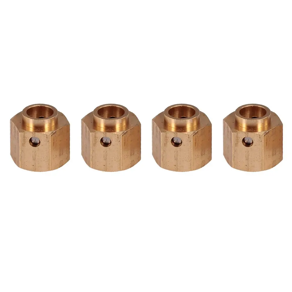 

Brass Hex Wheel Hub 10mm or 8.5mm High Simulation Model Crawler Car Upgrade Accessory For Traxxas TRX-4 RC Car
