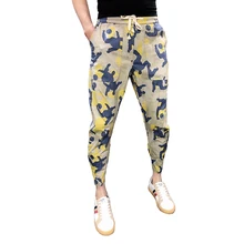 Broek хип-хоп повседневные джоггеры Broek Zomer Dunne камуфляж Afdrukken Haren Broek Mannelijke Broek Heren Antalon Homme
