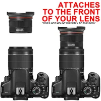 58MM 0.35x Professional Fisheye Wide Camera Angle Lens for Canon 70D 77D 80D 90D T8i T7 T7i T6i T6s T6 T5i T5 T4i T3i T100 SL1 - Image 5