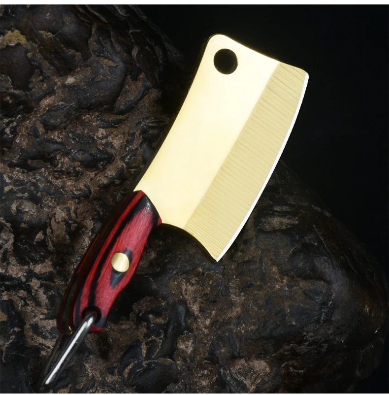 

EDC pocket Folding Knife Portable Key Ring Camping Mini Peeler Keychain Rescue Survival Outdoor Tool Hunting
