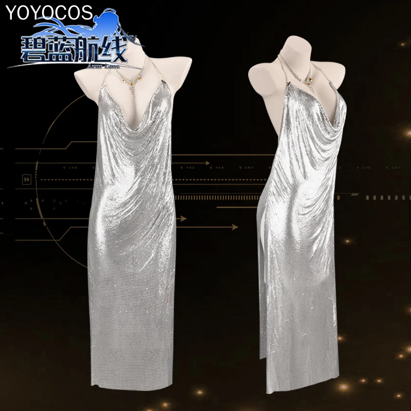 Костюм для косплея YOYOCOS Game Azur Lane USS St. Louis роскошный костюм с ручкой вечерние