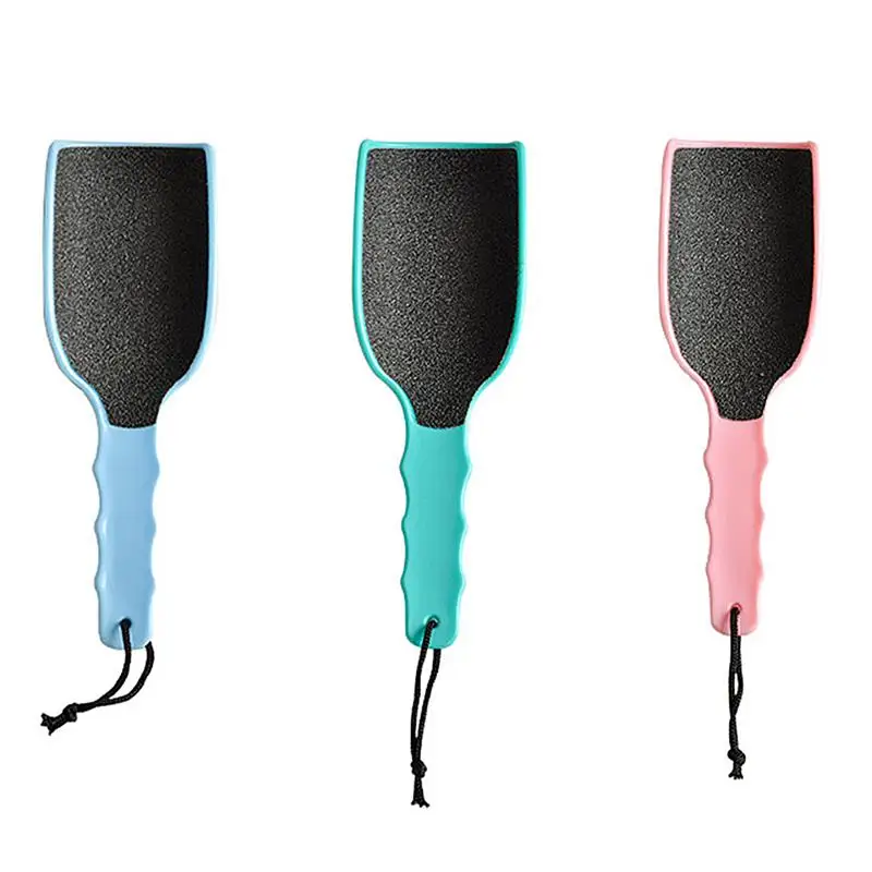 

2pcs Foot Sole Exfoliator Handheld Durable Double-sided Callus Remover Pedicure Scrubber Feet Files for Men Women Adults
