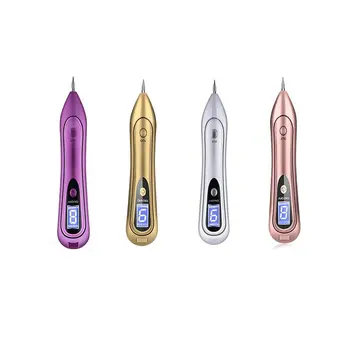 

LCD Face Skin Dark Spot Remover Mole Removal Laser Plasma Pen Machine Facial Freckle Tag Wart Beauty Care