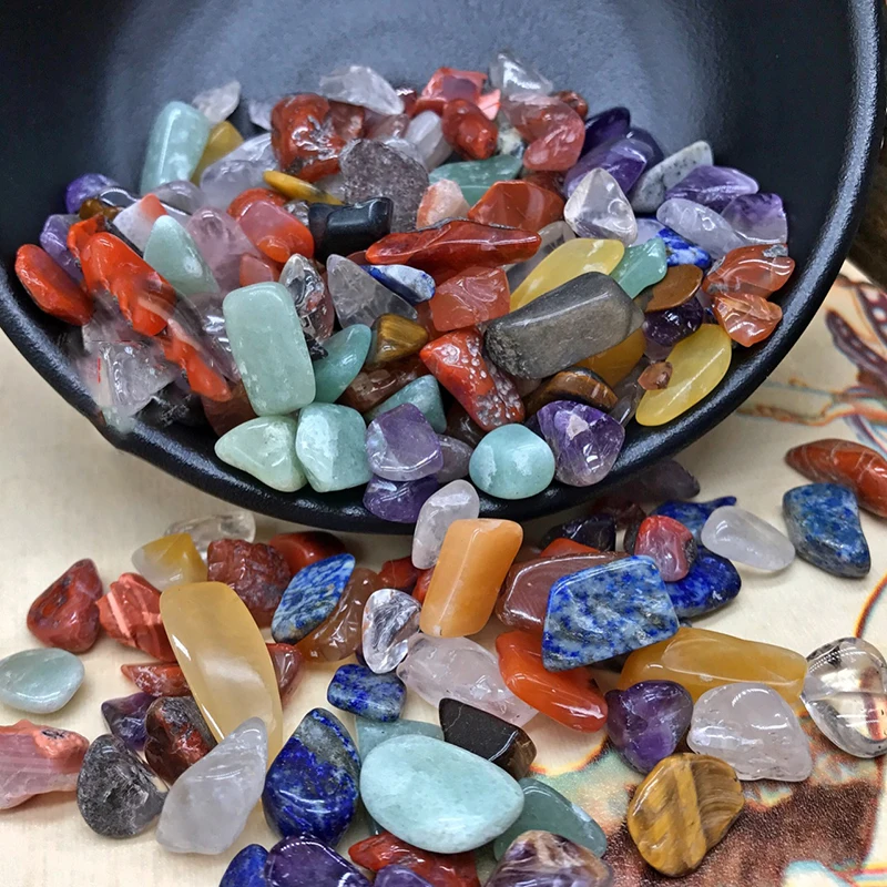 Quartz Purple Fish Tank Stone Natural Crystal Random 100g/1Bag Minerals Decor Colorful Gravel Healing Home Stone Collectibles