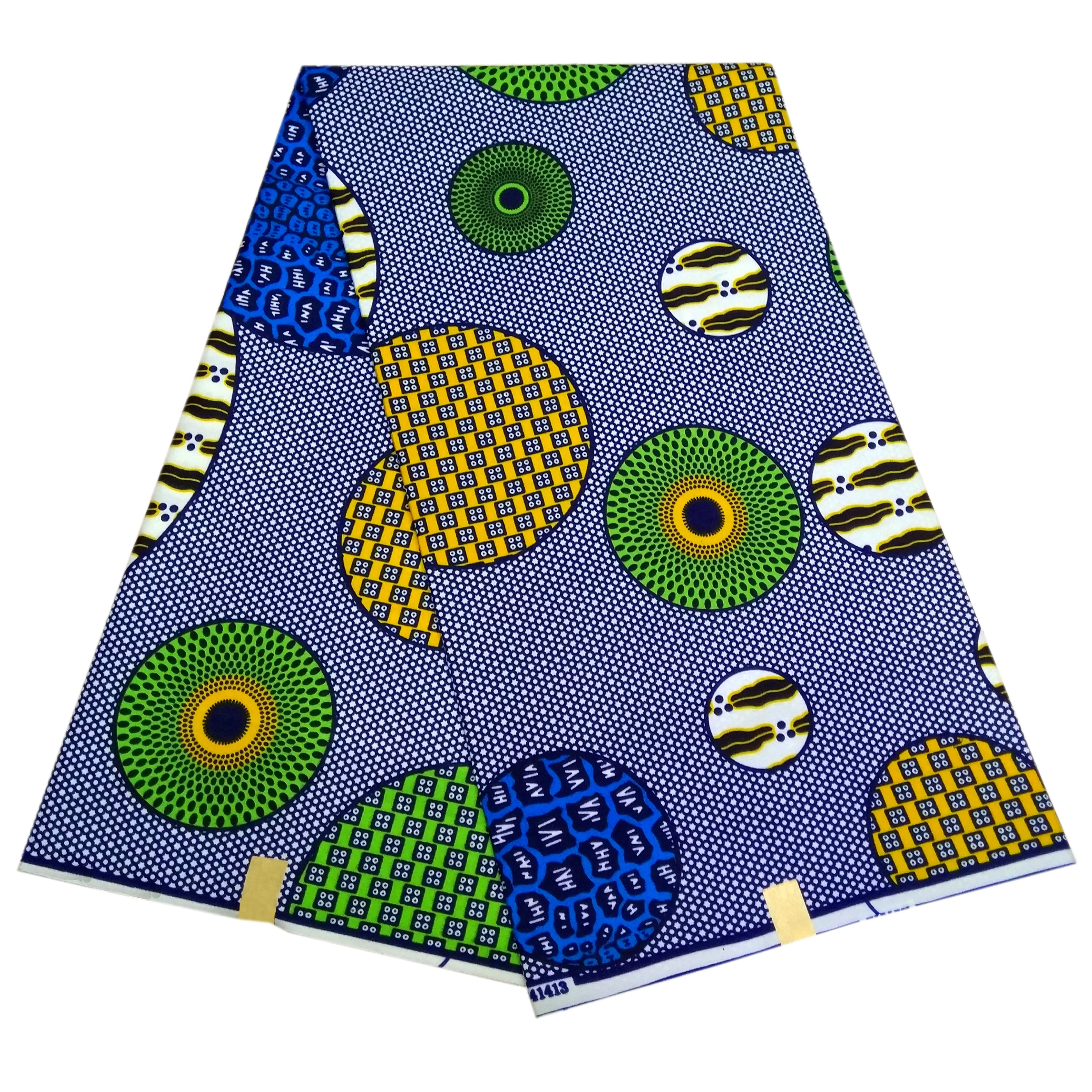 

2019 African Ankara Fabric High quality 2019 New Veritable Prints Fabric African Dutch 6yards/lot pagne wax